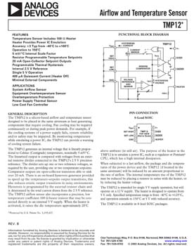 TMP12. Airflow and Temperature Sensor