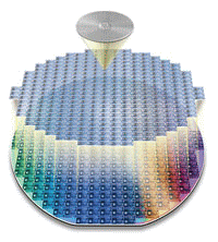 При umIntegration суперструктурa MEMS строится на полупроводниковой пластине. Показанная суперструктура состоит из микромашинных высокодобротных индуктивных катушек