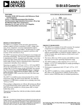 AD573. 10-bit successive approximation ADC.